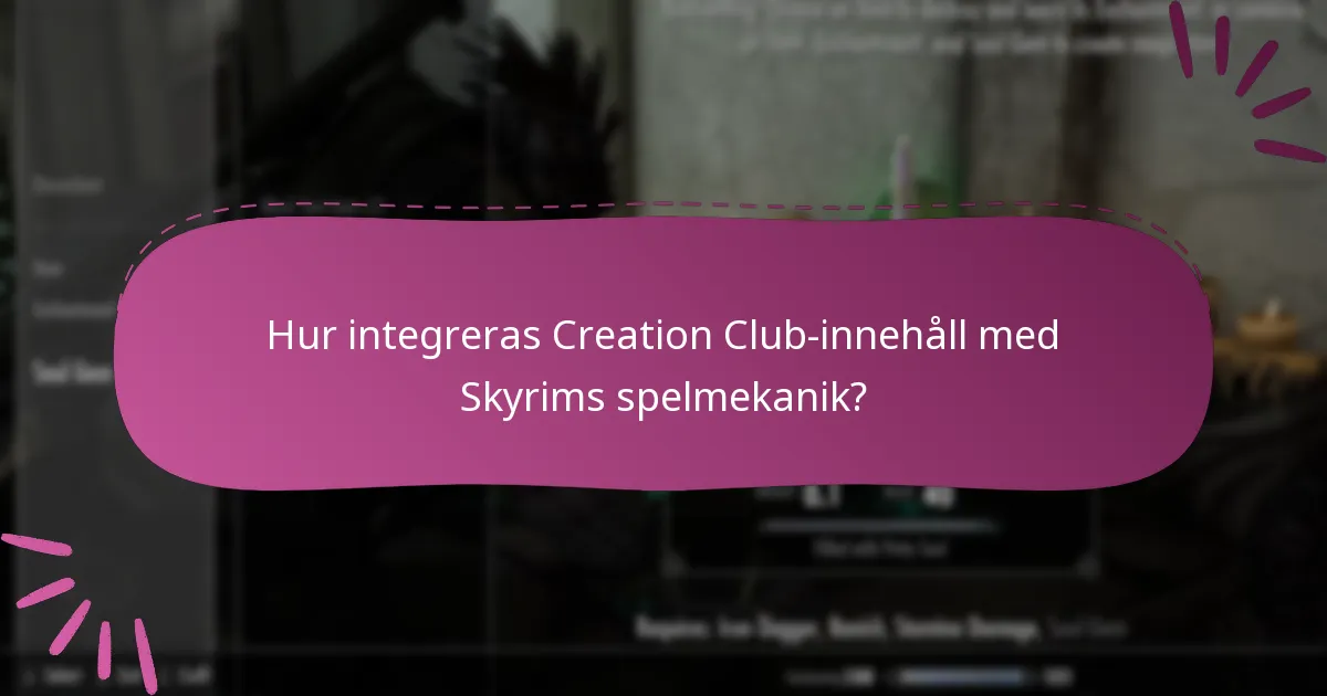 Vilka teman utforskas i Creation Club-innehåll?