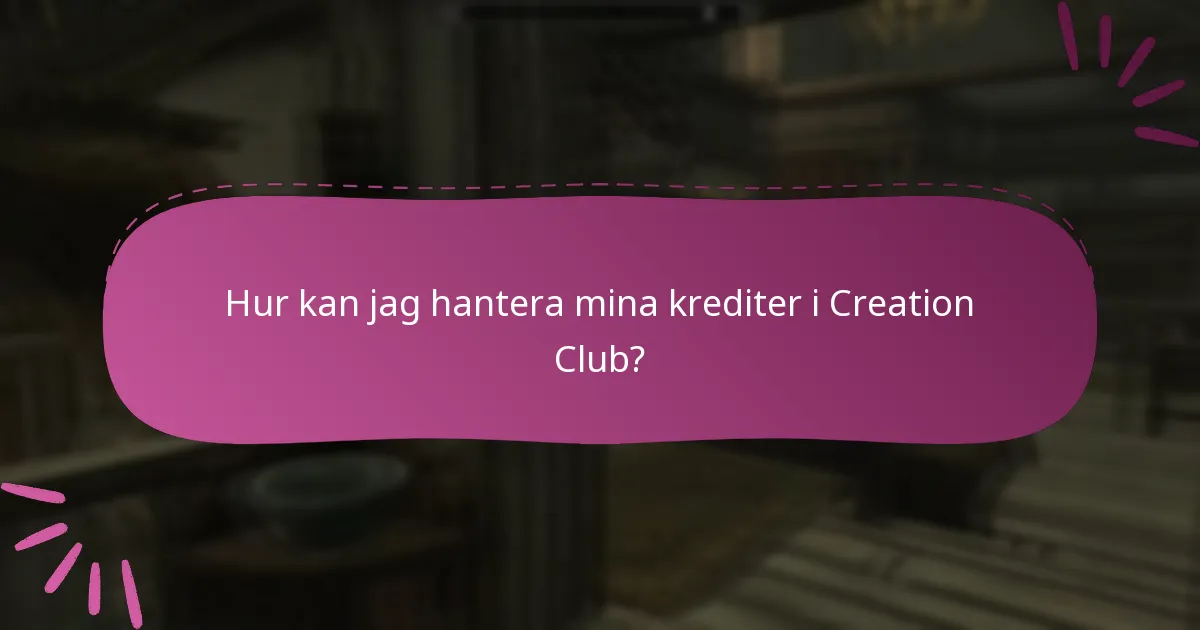Hur kan jag se min anspråkshistorik i Creation Club?