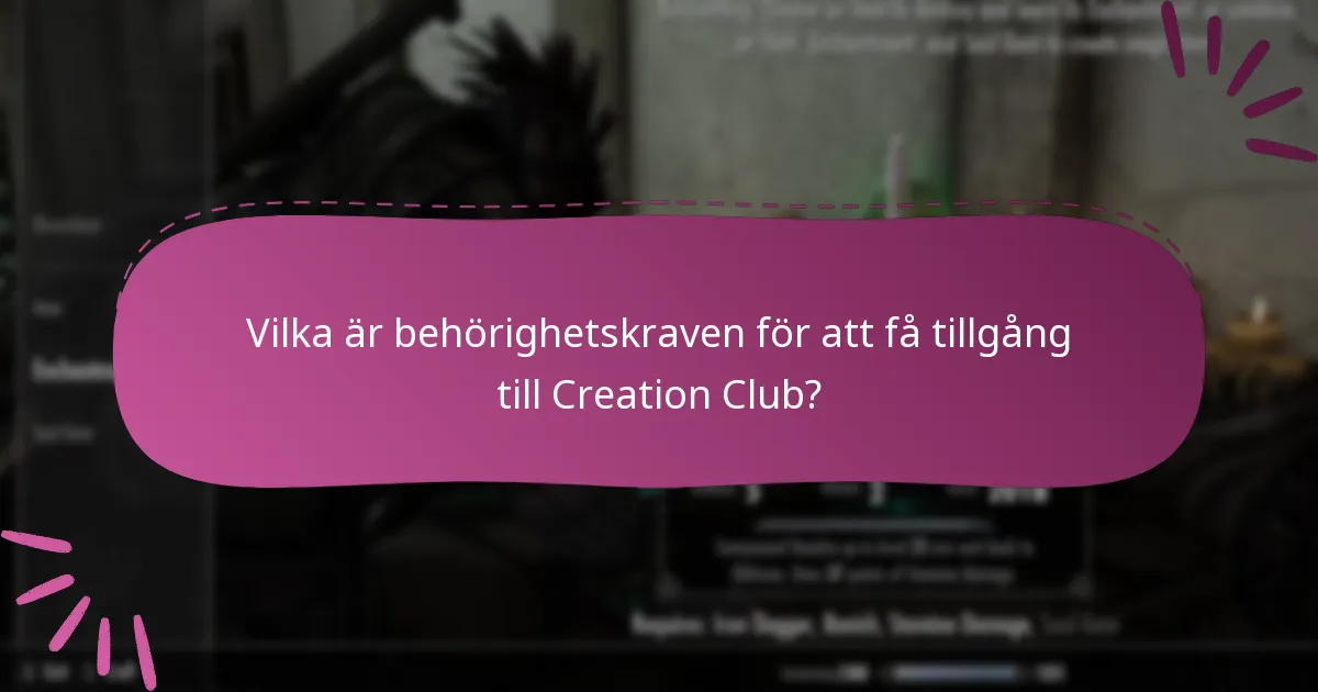 Vilka är skillnaderna mellan Creation Club-innehåll och mods?